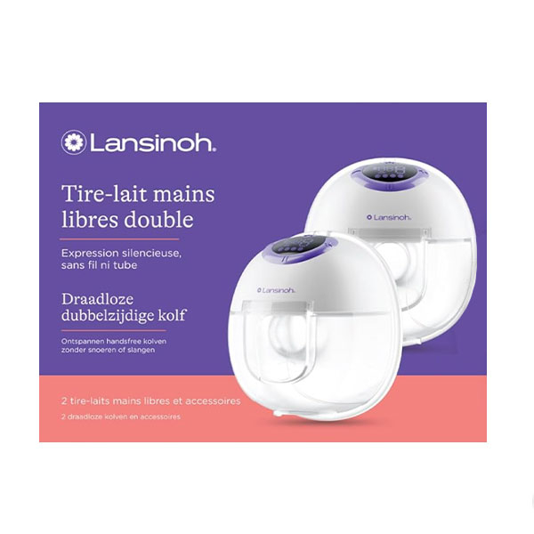 Tire-lait mains libres double