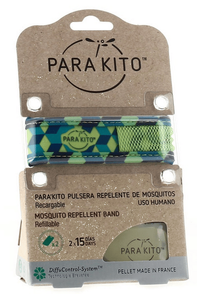 Parakito Pulsera Antimosquitos Verde
