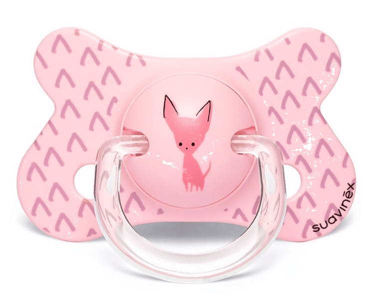 Suavinex Chupete Fusion Tetina Silicona 4-18m Rosa