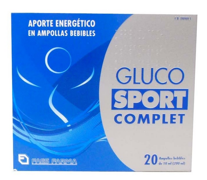 GlucoSport Complet 20 Ampollas Bebibles