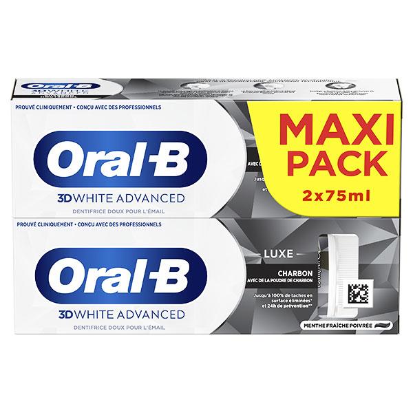Dentifrice Blancheur3D White Whitening Therapy Nettoyage Intense Lot de 2 x 75ml 2