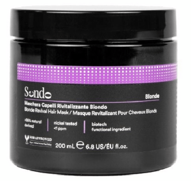 Sendo Blancos/Amarillos Mascarilla Recuperación Rubio 200 Ml - Imagen 3