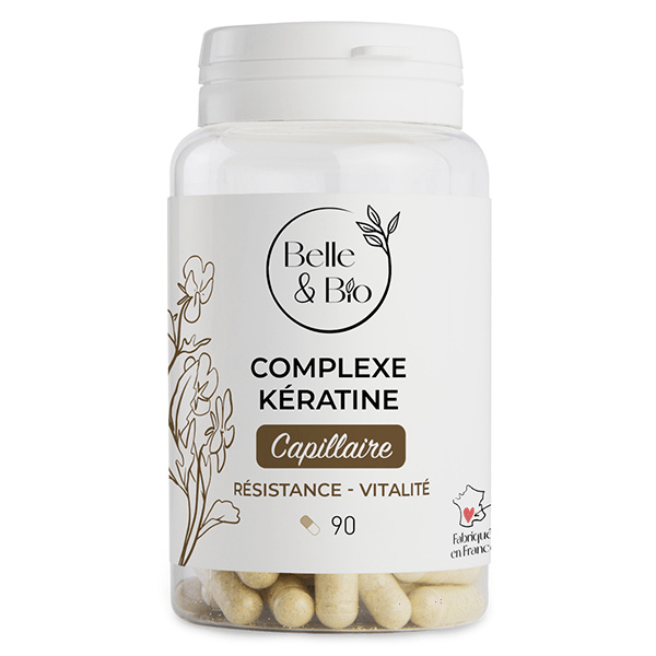 Complexe Kératine Cheveux 90 gélules