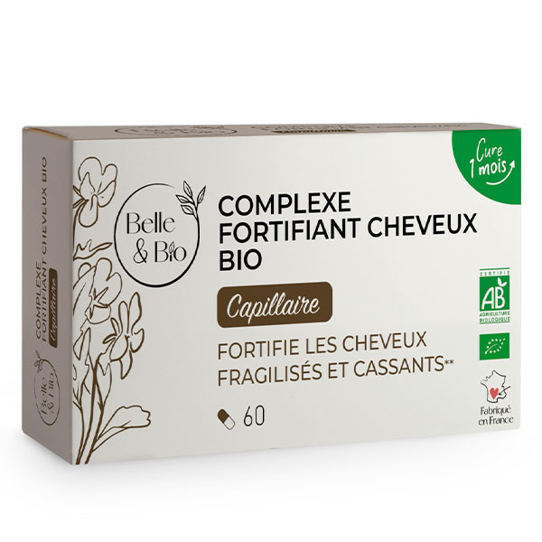 Complexe Fortifiant Cheveux Bio 60 gélules