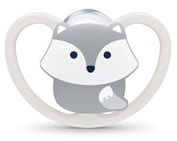 Nuk Chupete Space Silicona 0-6m Zorrito