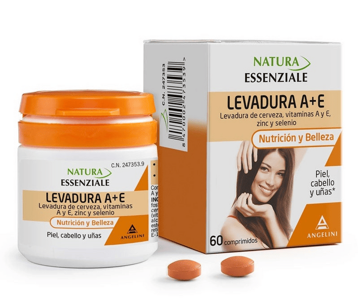 Angelini Levadura de Cerveza A+E 60 Comprimidos