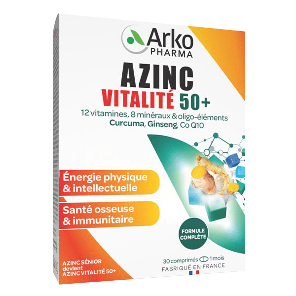 Azinc Sénior 30 comprimés 3