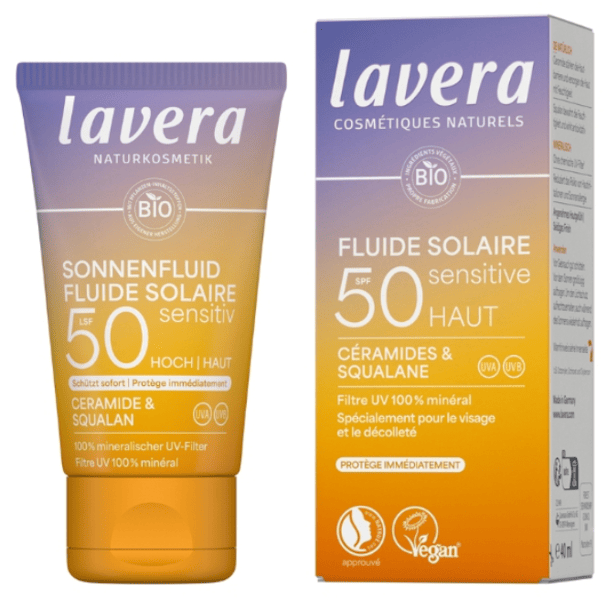 Lavera Fluido Solar Facial SPF50 40 ml
