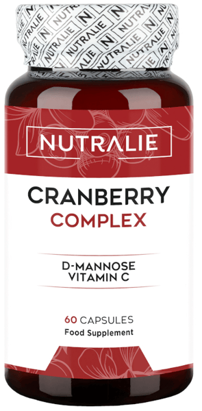 Nutralie Arándano Rojo Americano con Vitamina C y D-Manosa Cistitis 60 Cápsulas