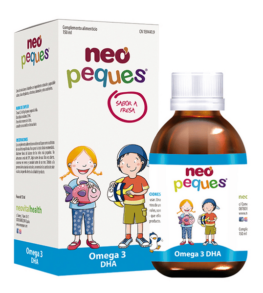 Neo 5 X Jarabe Infantil Neopeques Omega 3 150 Ml - Imagen 3