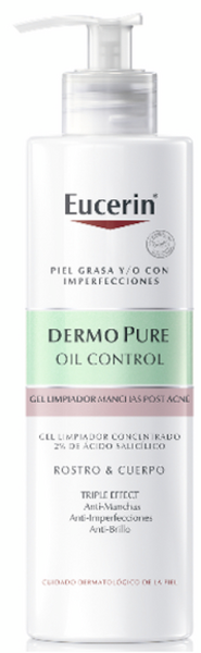 Eucerin DermoPure Gel Limpiador Triple Efecto 400 Ml