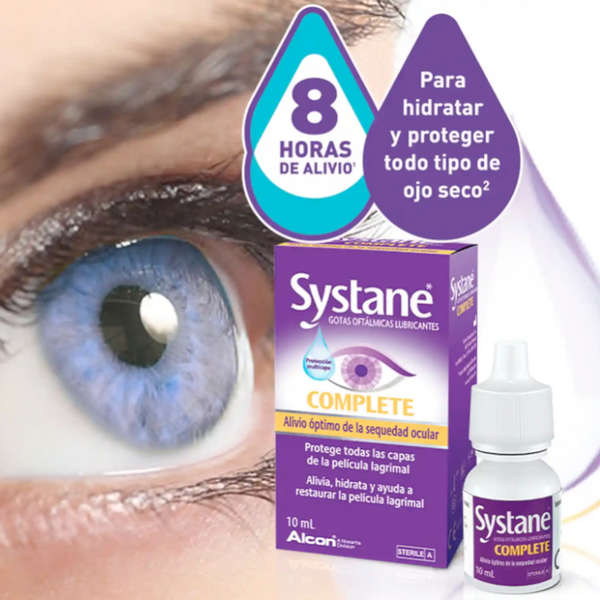 Systane Complete Gotas Oftálmicas Lubricantes 10 Ml