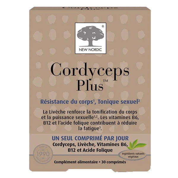 Cordyceps Plus Vitalité, endurance et tonus sexuel 30comprimés 2