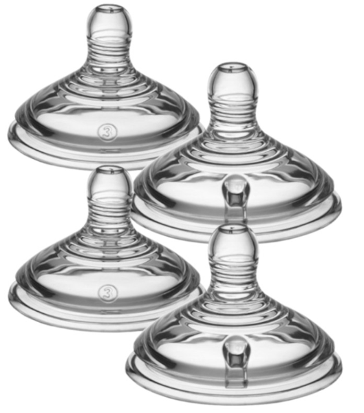 Tommee Tippee Tetina Natural Start Flujo Rápido +6m 4 uds