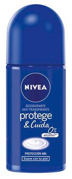 Nivea Desodorante Roll On Protege & Cuida 50ml