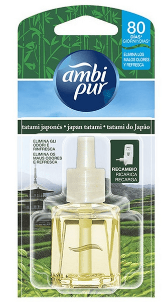 Ambi Pur Ambientador Eléctrico Tatami Japonés Recambio 21,5 ml
