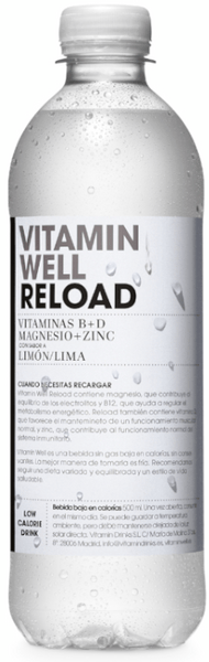VITAMIN WELL Reload Limón/Lima 500 ml