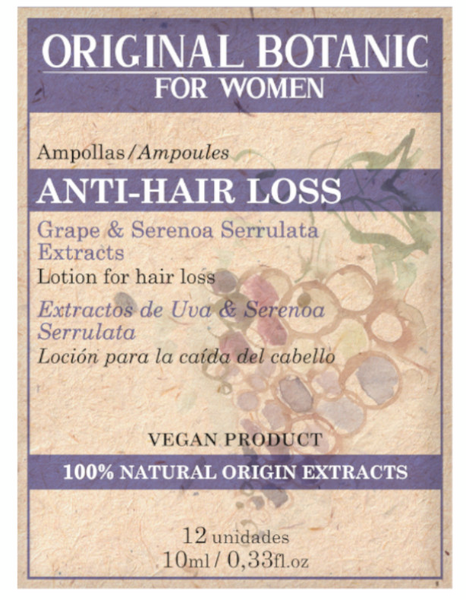 Original Botanic For Women Ampollas Anticaída 12x10 Ml