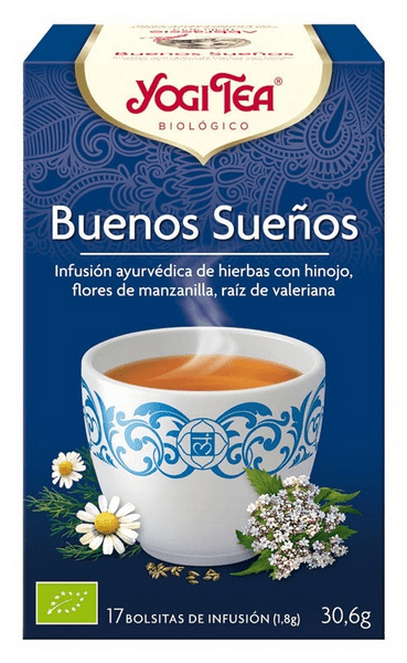 Yogi Tea Infusión Buenos Sueños 17 Bolsitas