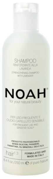 Noah Lavanda Champú Fortalecedor Con Hair 1.3 250 Ml - Imagen 3