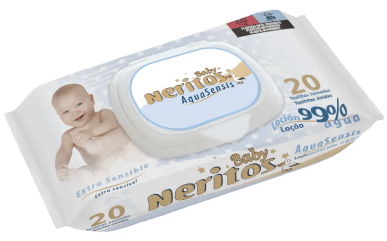 Neritos by Moltex Aquasensis Toallitas Extra Sensibles 20 uds