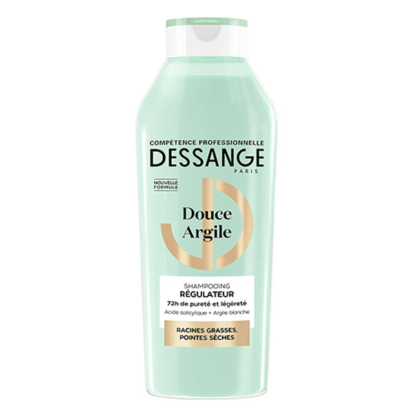 Douce Argile Shampoing Régulateur Racines Grasses Pointes Sèches 280ml