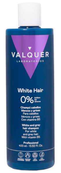 Valquer Blancos/Grises Champú Cabellos Y 400 Ml - Imagen 2