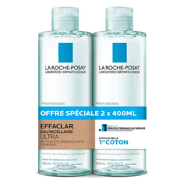 Effaclar Eau Micellaire Ultra Purifiante 2 x 400ml 5