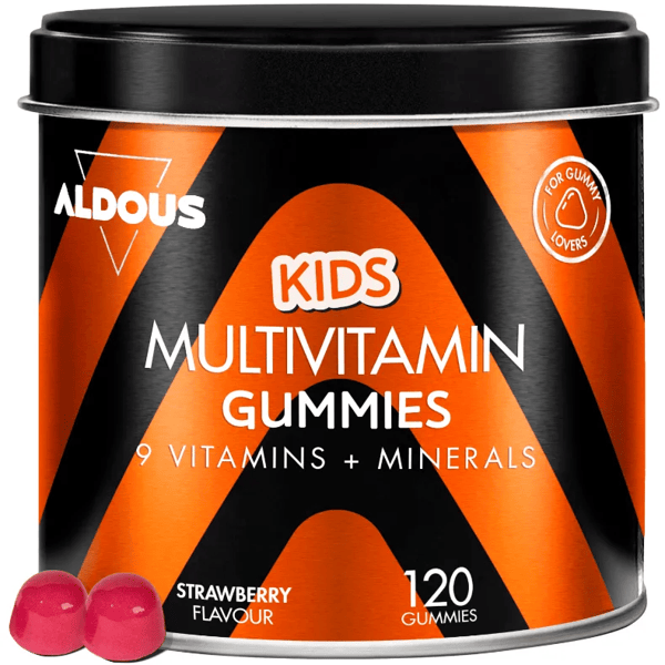 Aldous Multivitaminas Kids Sabor Fresa 120 Gummies