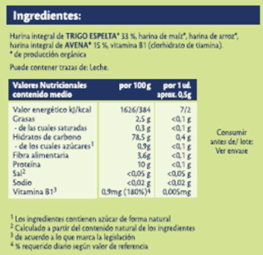 HiPP Aritos De Espelta Y Avena +8m BIO 30 Gr