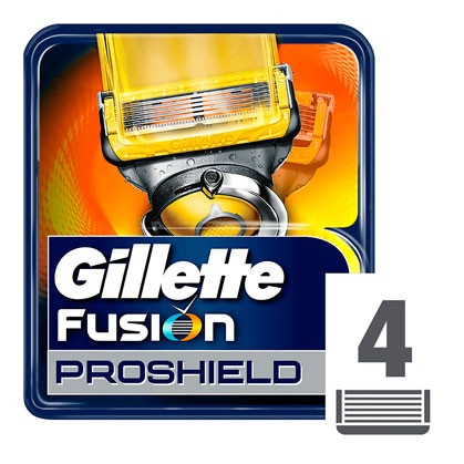 Gillette Fusion Proshield Recambios 4 Unidades