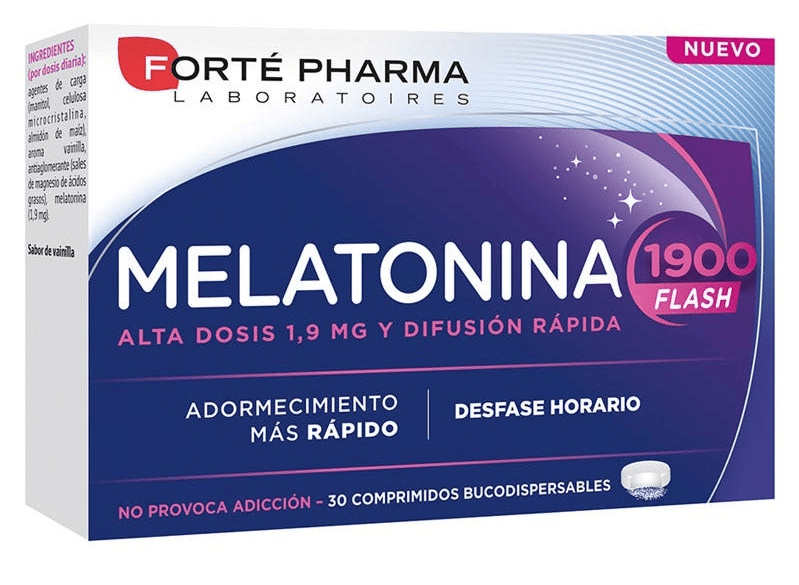 Forte Pharma Forté Pharma Melatonina 1900 Flash 30Comp - Imagen 3