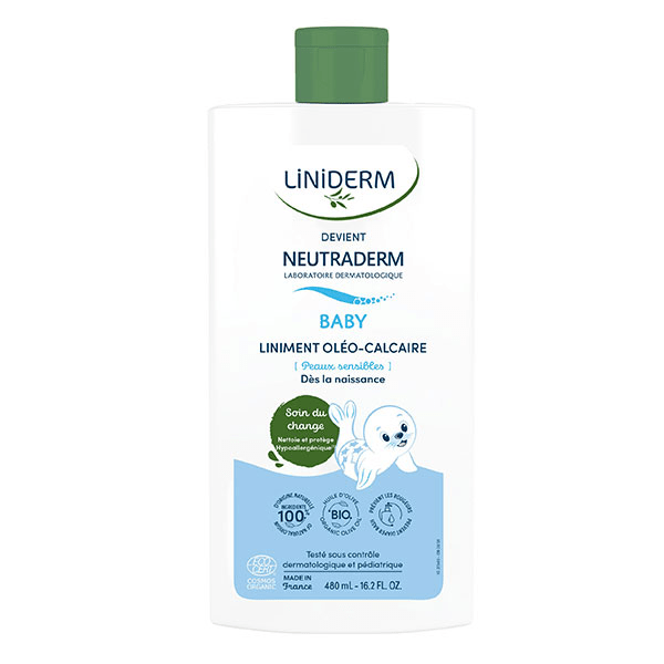 Baby Liniment Oleo-Calcaire BIO Flacon capsule 480ml 4