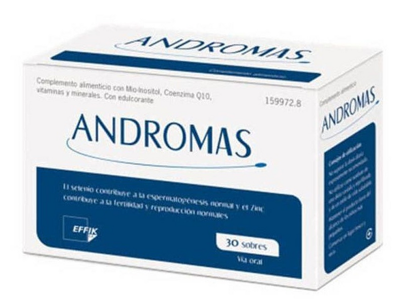 Imagen de Effik Andromás 30 Sobres - Suplemento Nutricional 🌿 en OfertitasTOP