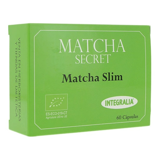 Integralia Té Matcha + Alcachofa + Cardo Mariano 60 Cápsulas