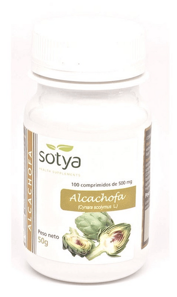 Sotya Alcachofa 500 Mg 100 Comprimidos