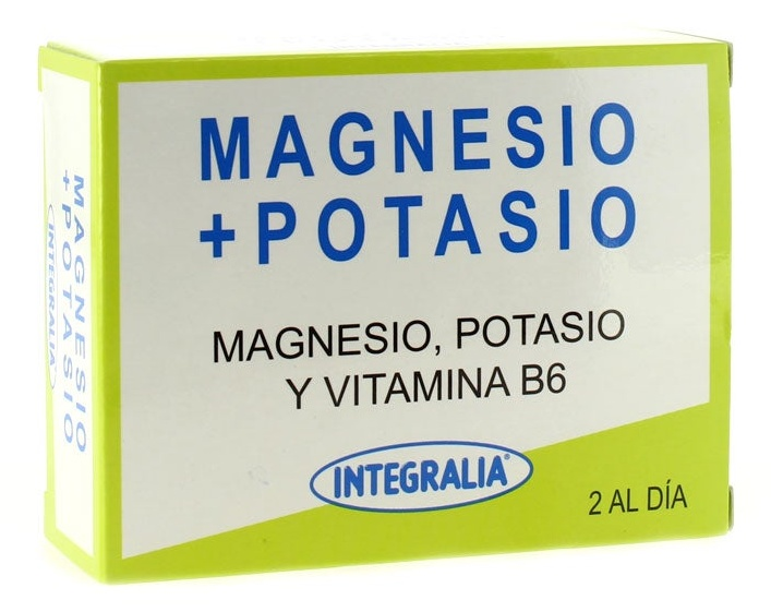 Integralia Magnesio + Potasio 60 Cápsulas