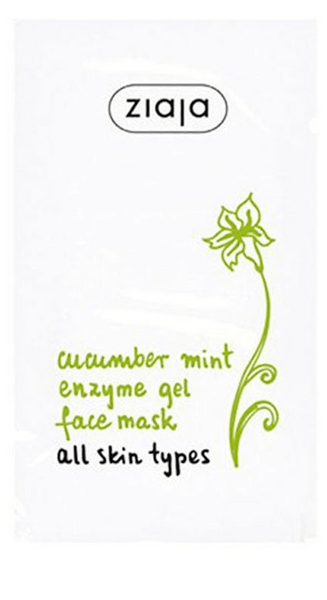 Ziaja Mascarilla Facial Enzimática Pepino y Menta 7 ml