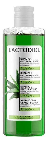 Lactodiol Champu Cabello Frecuencia Aloe Vera 400ml