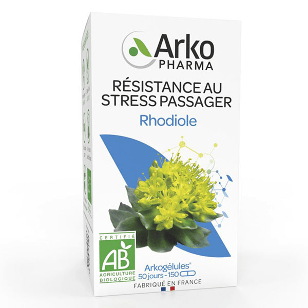 Arkogélules Stress Passager Rhodiole Bio 150 gélules 3