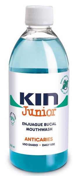 Kin Junior Colutorio Anticaries 500 Ml - Imagen 3
