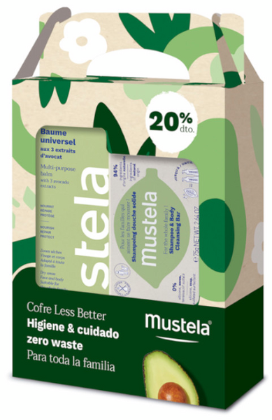 Mustela Pack Bio Champú Sólido + Bálsamo Universal 20% Dto