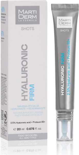 MartiDerm Shots Hyaluronic Firm 20 ml - 2,5% Ácido Hialurónico