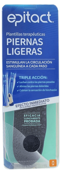 Epitact Plantilla Piernas Ligeras S (Talla 36-38)
