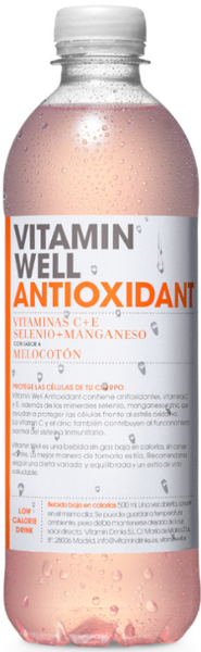 VITAMIN WELL Antioxidant Melocotón 500 Ml