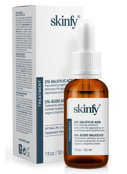 Skinfy Sérum Minimizador De Poros Ácido Salicílico 30ml