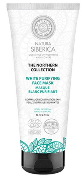 Natura Siberica Mascarilla Facial Blanca Purificante 80ml
