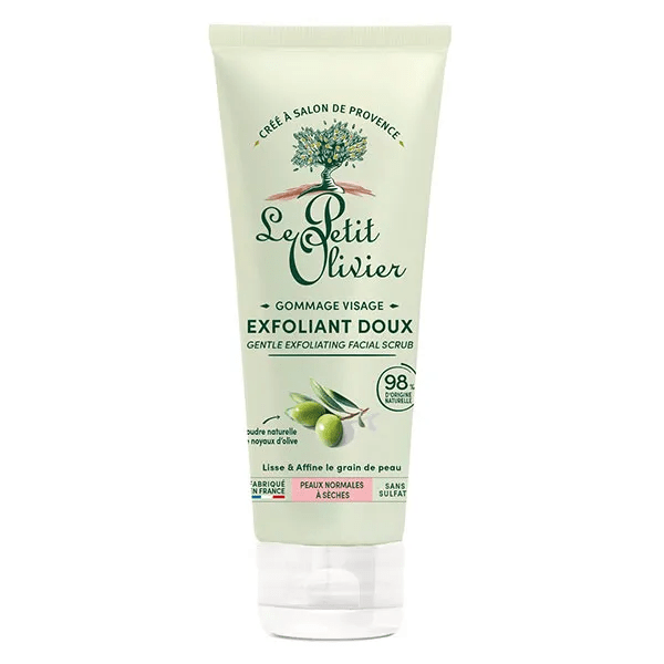 Gommage Visage Poudre Naturelle De Noyaux D'Olive 75ml 2