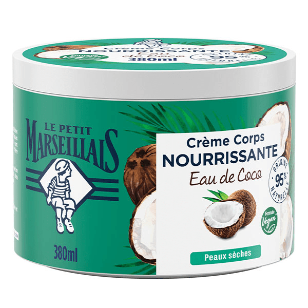 Crème Corps Nourrissante Eau de Coco pot de 380 ml 3