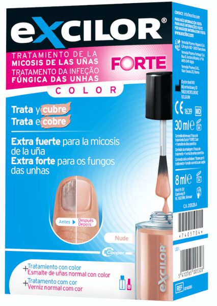 Excilor Forte Tratamiento Anti-hongos Uñas Color Nude 30 ml